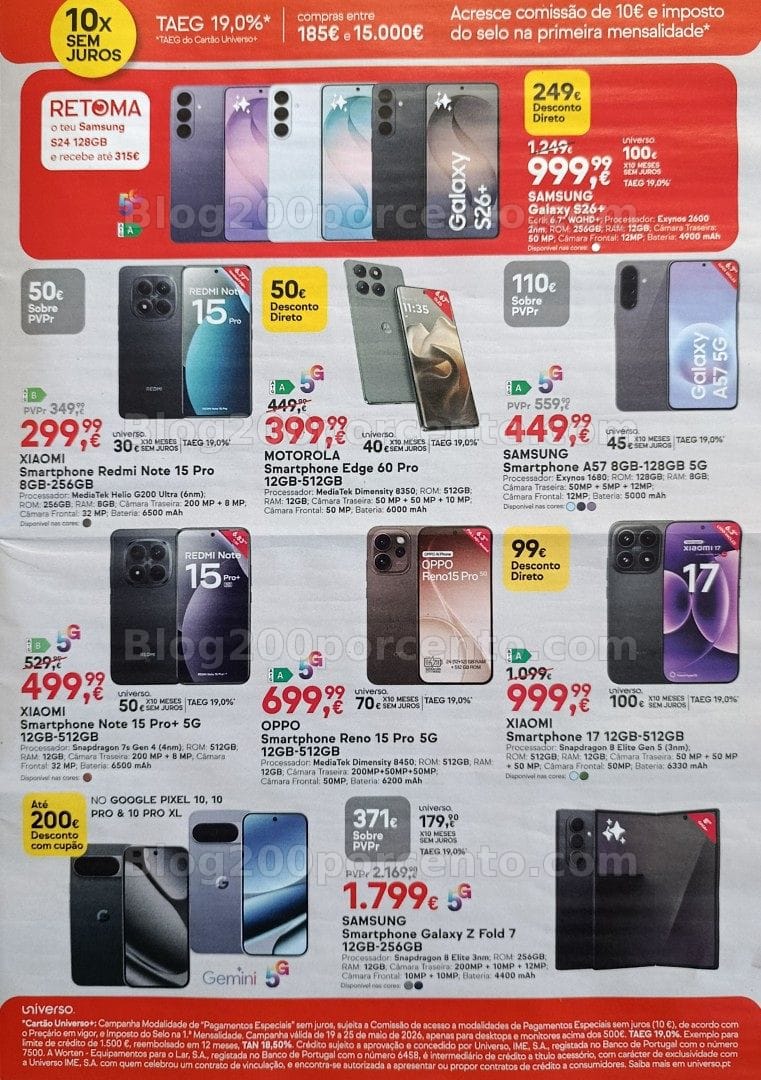 Antevisão Folheto WORTEN Promoções de 19 a 25 maio